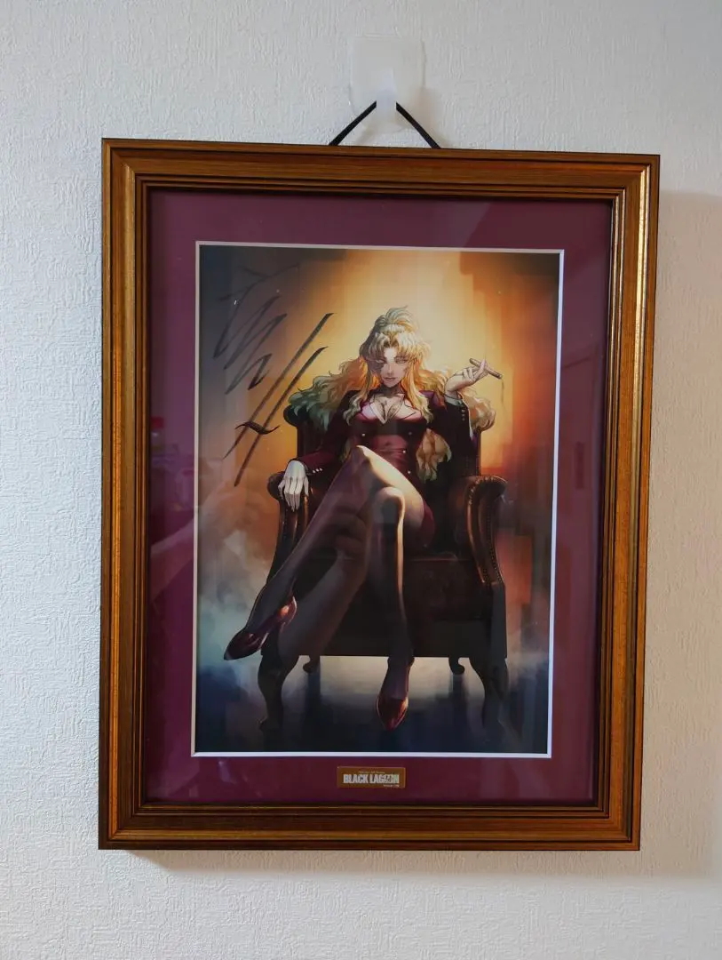 C94 BLACK LAGOON複製原画直筆サイン