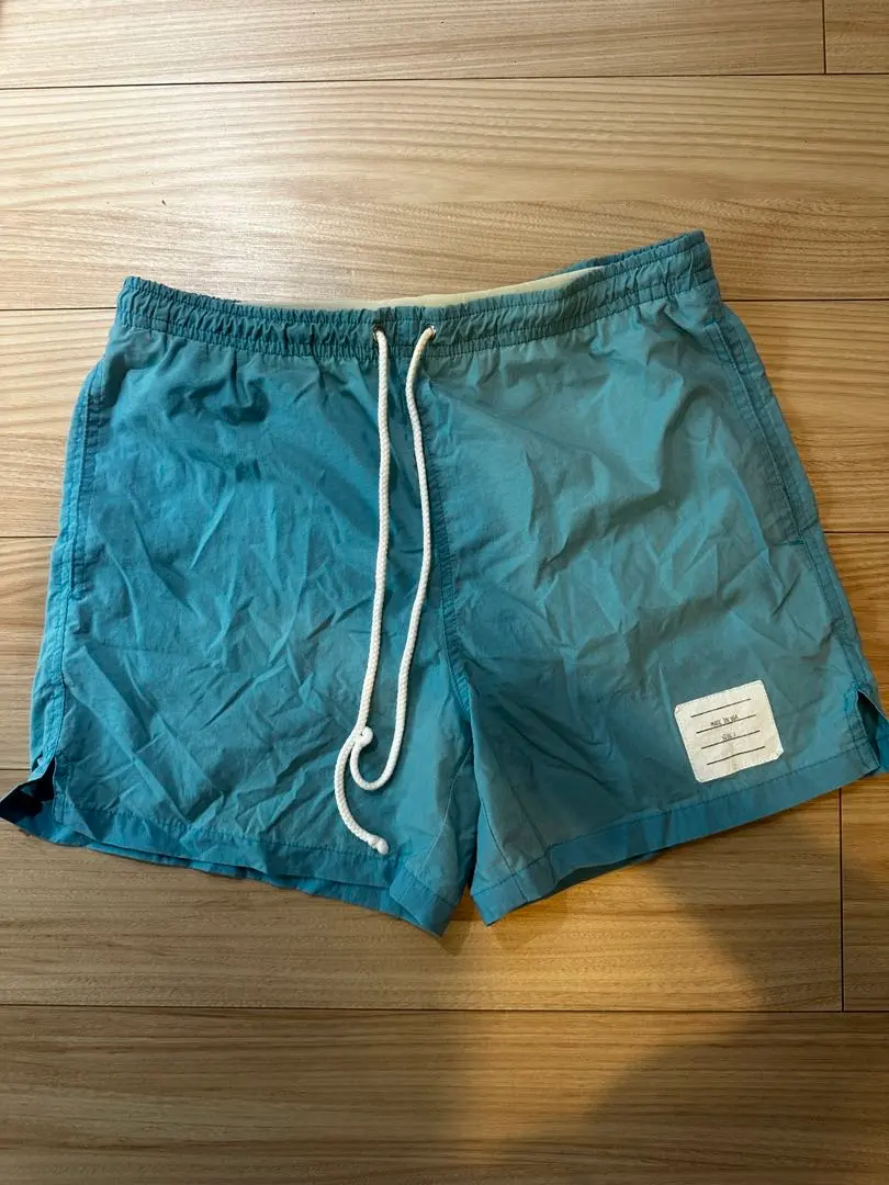 値引き！THOM BROWNE ネイビー 水着