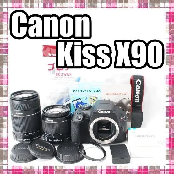 2026年最新】Canon デジタル一眼レフカメラ EOS Kiss X90 標準ズーム