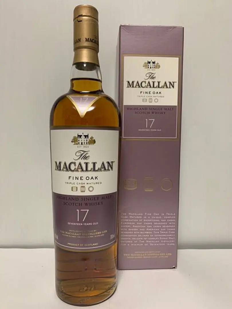 希少新品ま未開封マッカラン17年 FINE OAK2本セット