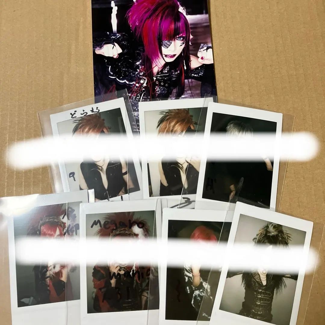 Megaromania 非売品 メンバー全員サイン入りアー写 A