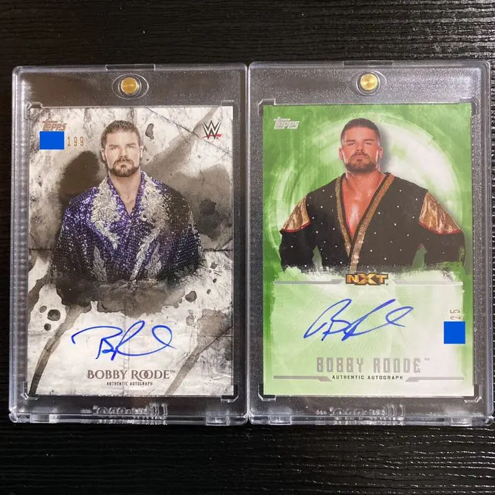 ロマンレインズサイン&レリックカード44/50 TOPPS WWE