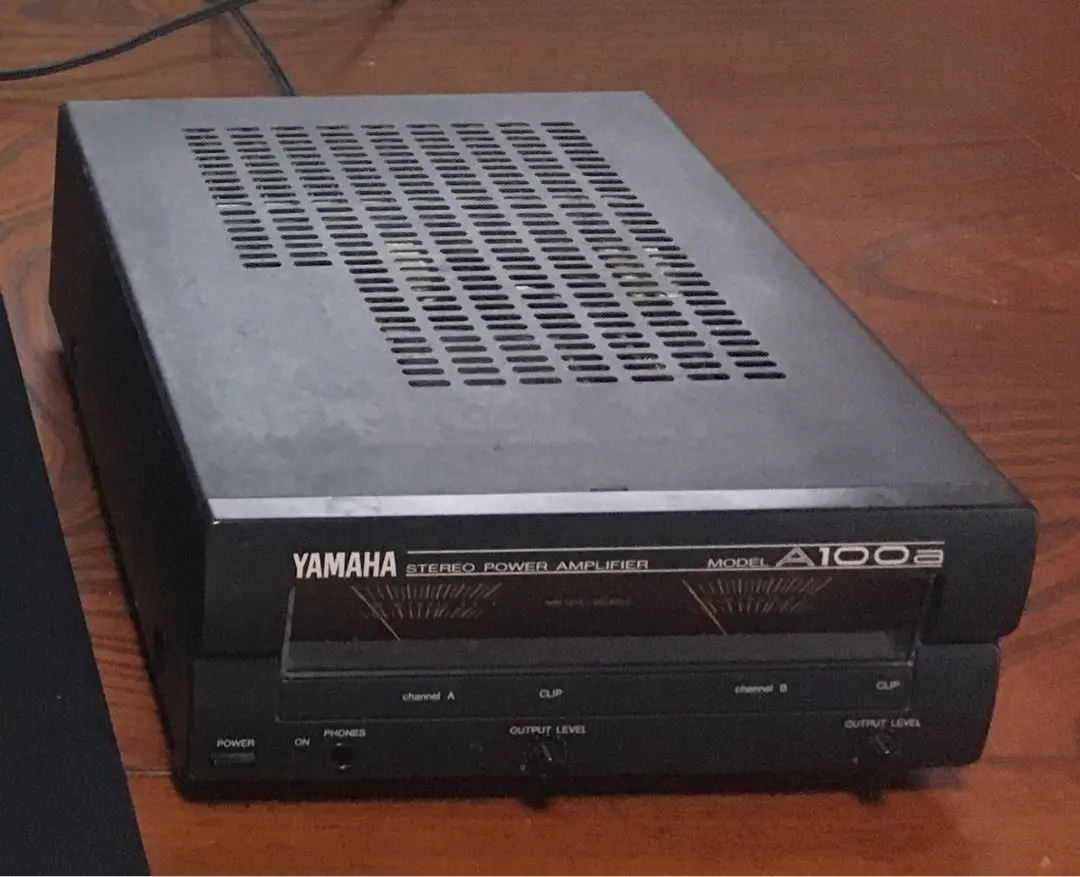YAMAHA ステレオパワーアンプA100a 【動作品】YAMAHA ステレオ 業務用