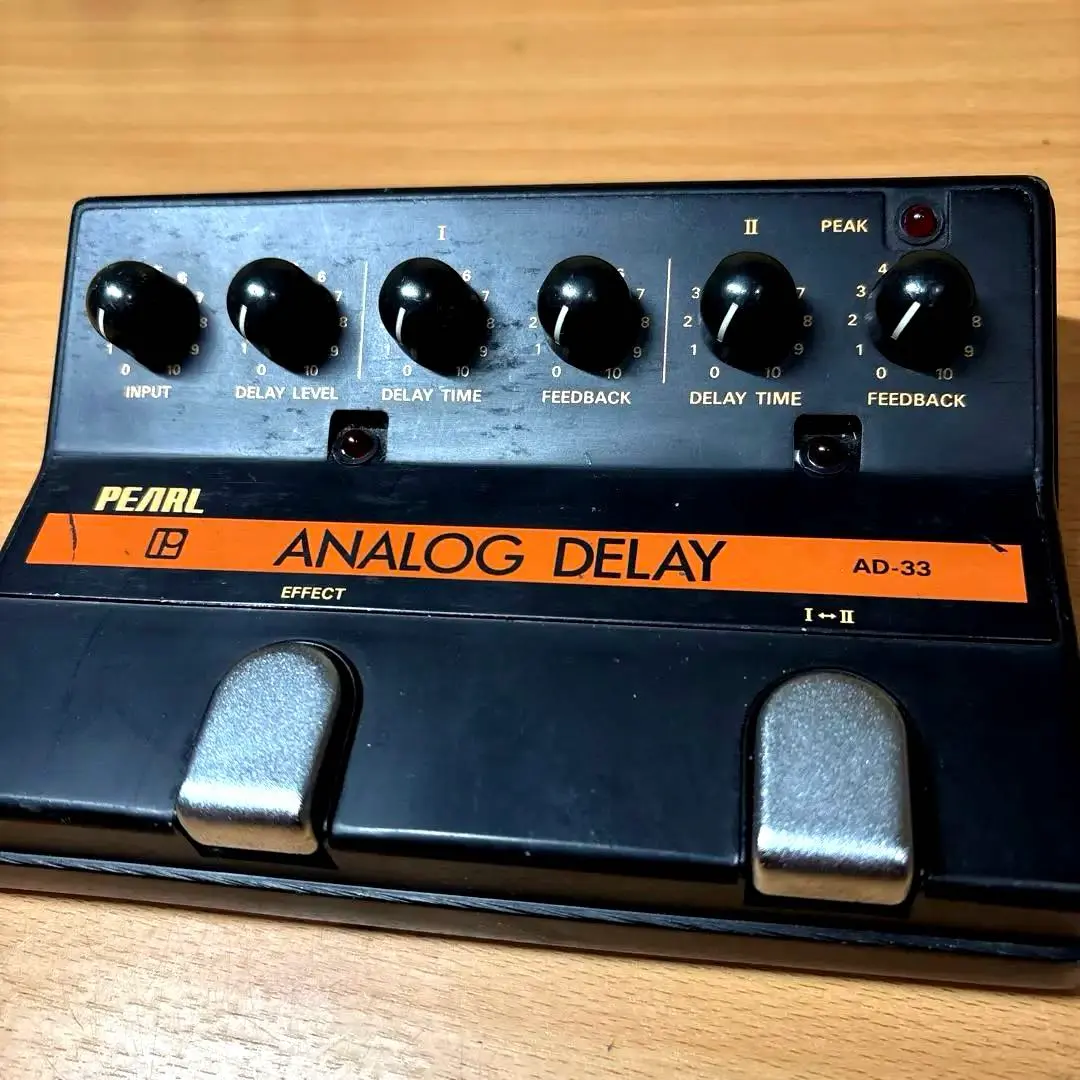 名機PEARL アナログディレイ AD-32 通電化動作未確認ジャンク