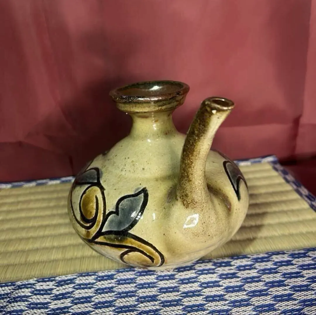 人間国宝 金城次郎の長女(故) 宮城須美子さん 丸壺 ♥人間国宝 金城 [