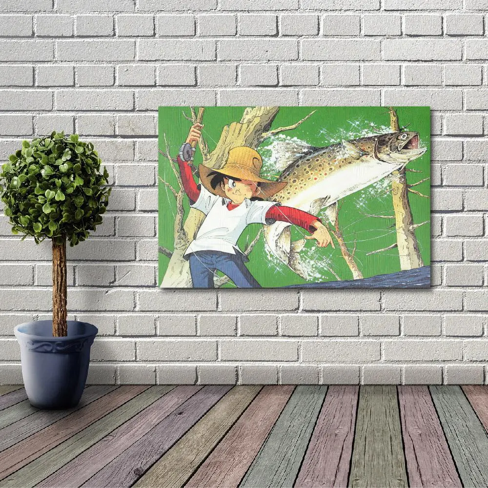 貴重品」釣りキチ三平ジークレー鳥海初冠雪保証書付ローマ数字134/150