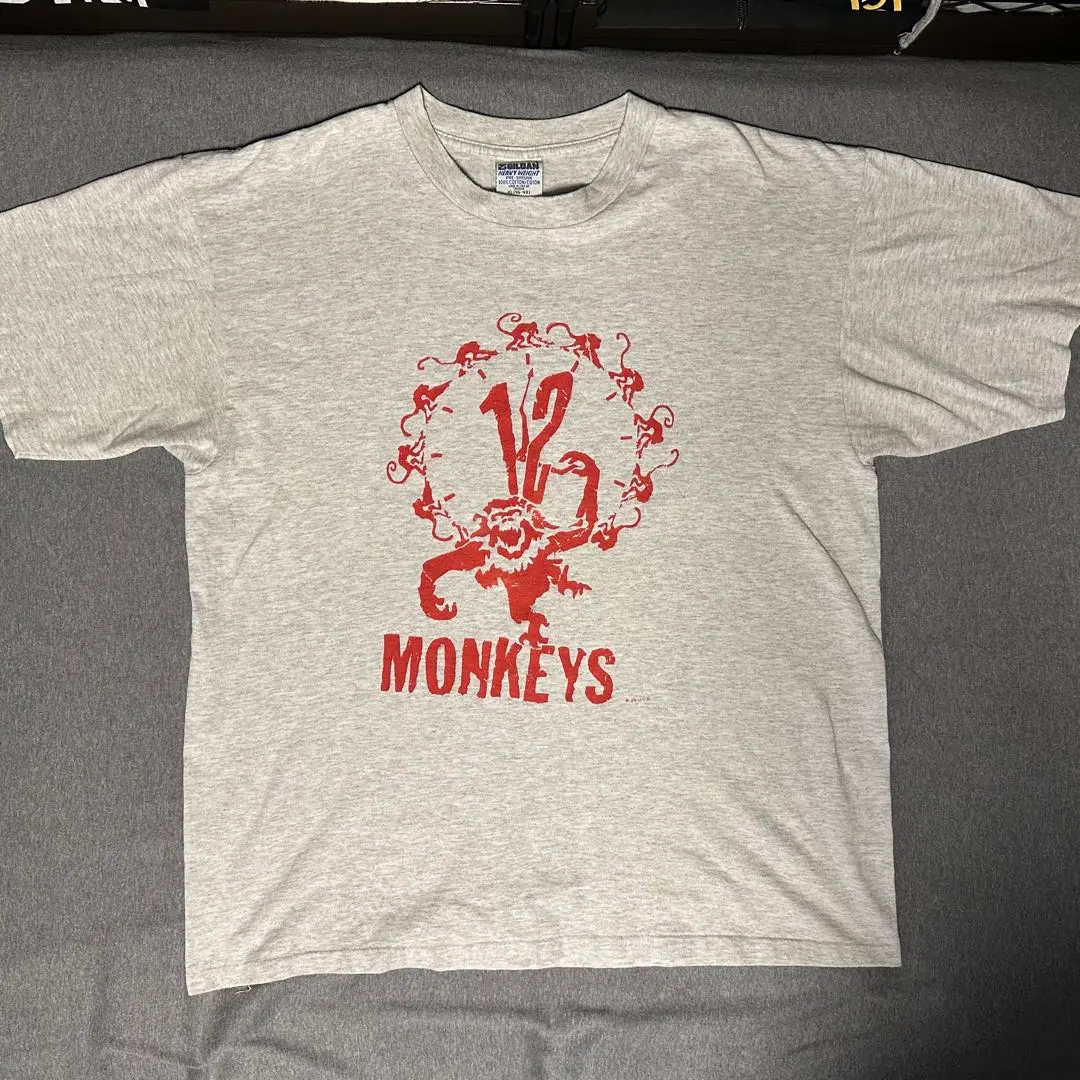 1996年 当時物 12monkeys ビンテージ Tシャツ ブラッドピット Tシャツ