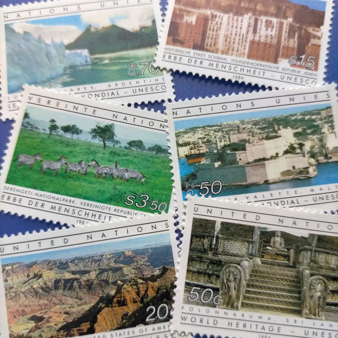 3265 外国切手 ここちよい 国連 1993年 ニューヨーク 自然環境保護 連