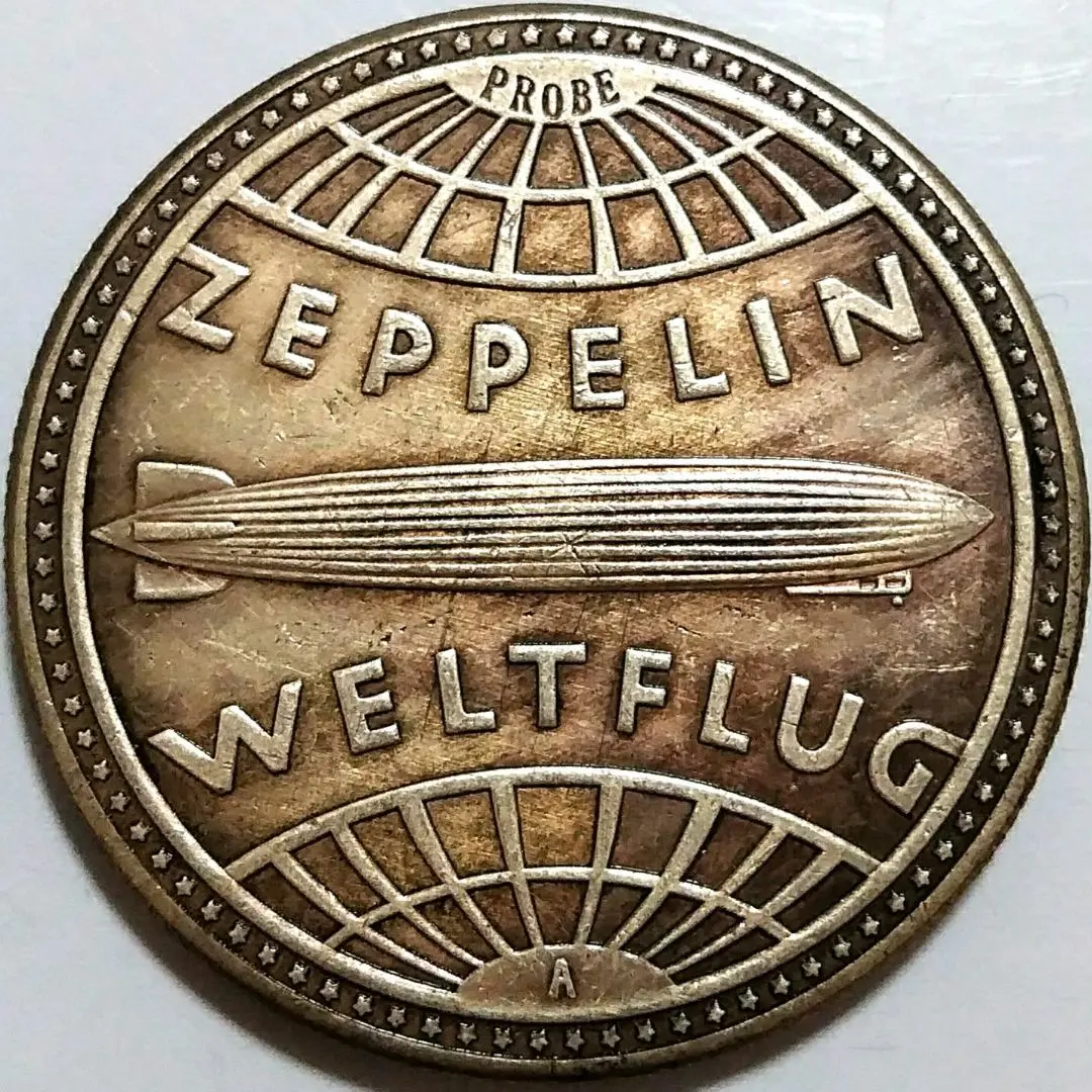 極美品』ドイツシラー生誕175周年記念5ライヒスマルク銀貨(1934年)F