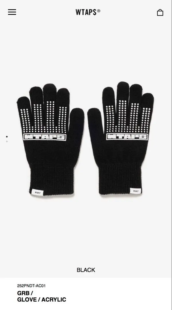 2026年最新】WTAPS 手袋の人気アイテム - メルカリ
