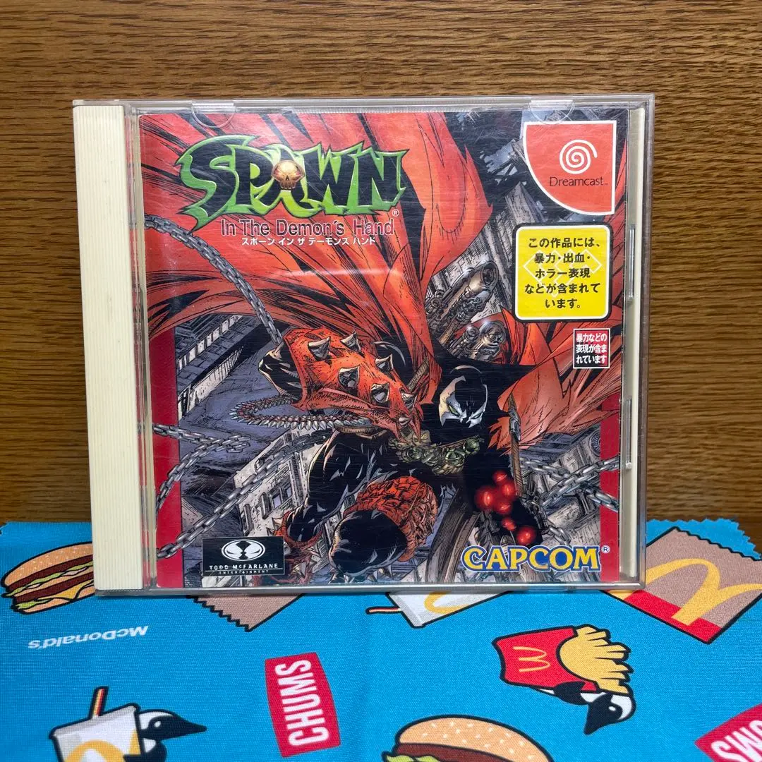 Yahoo!オークション - CAPCOM スポーン（SPAWN）業務用ポスター B1サイ