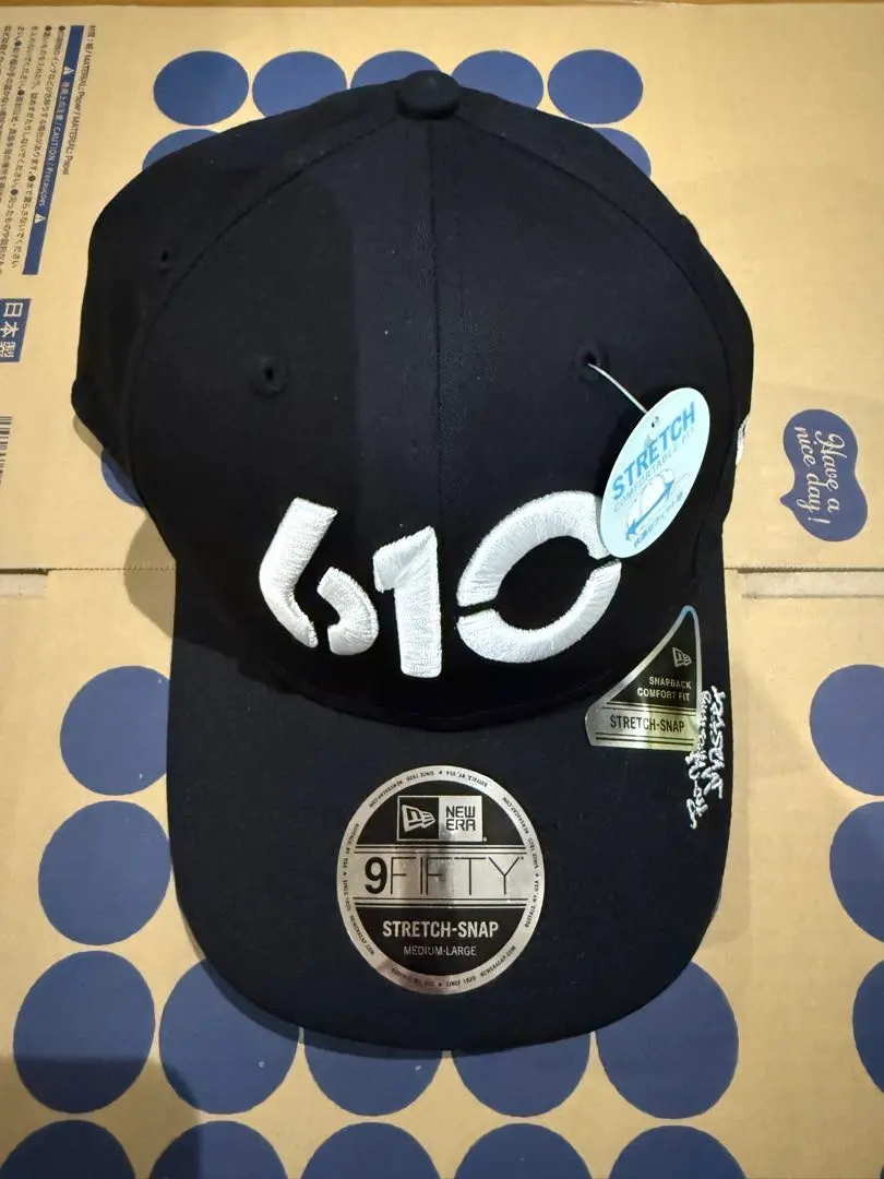 武藤敬司 x NEW ERA 9FIFTY 『 610 』キャップ 黒