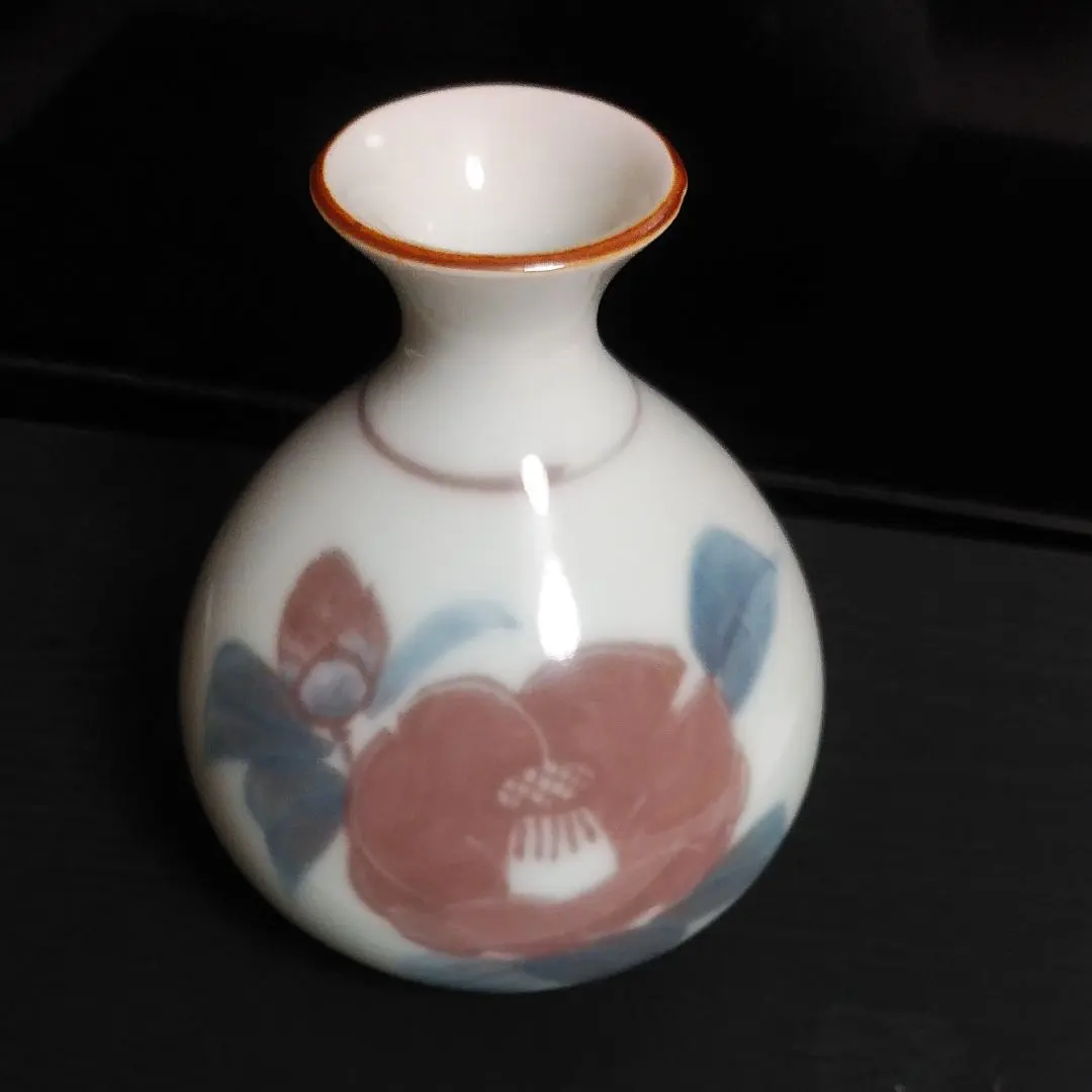 陶芸凌山松尾重利銘「雲海」花生大作上位作共箱日展作家高さ27㎝