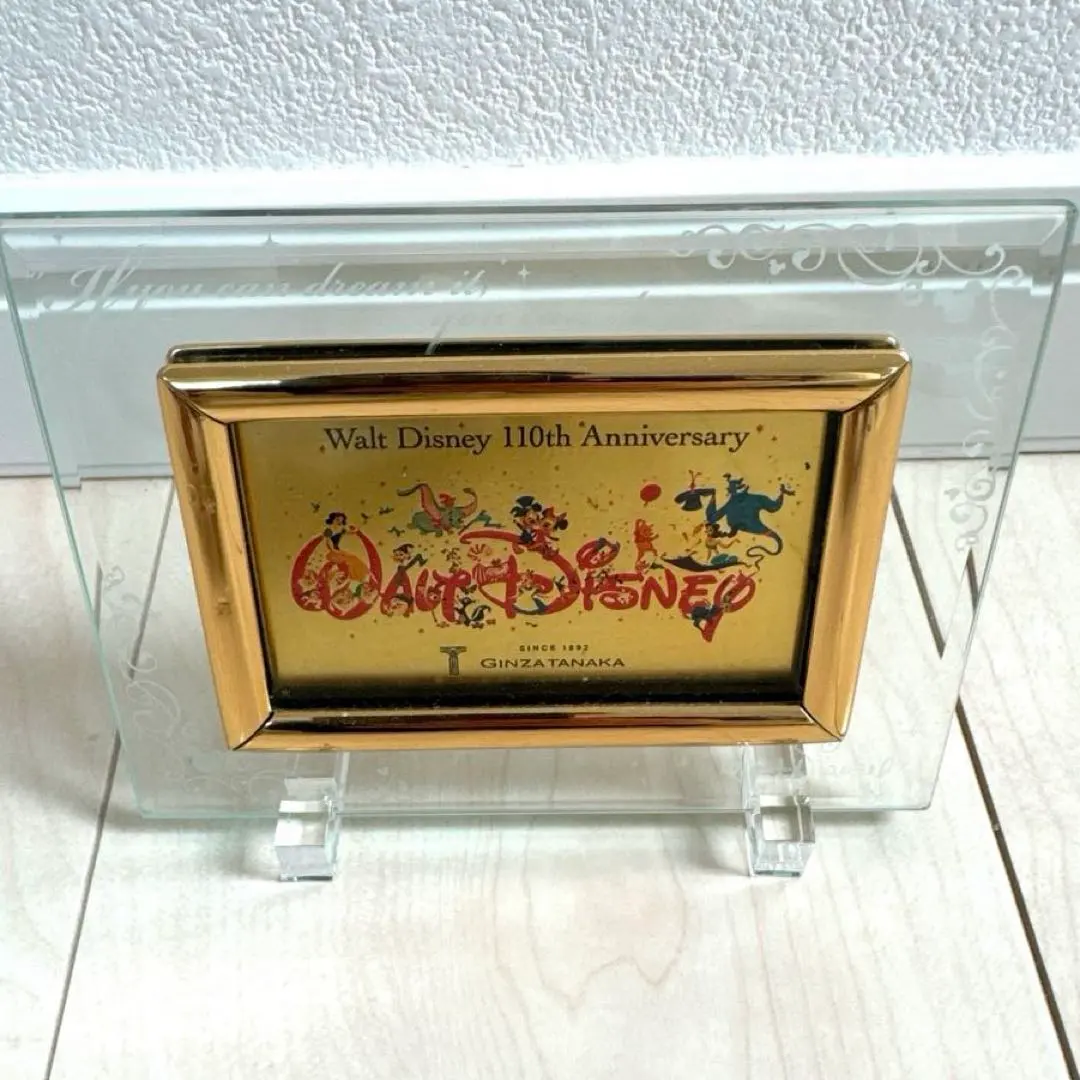 入手困難！】ディズニー ギンザタナカ（田中貴金属ジュエリー）純金