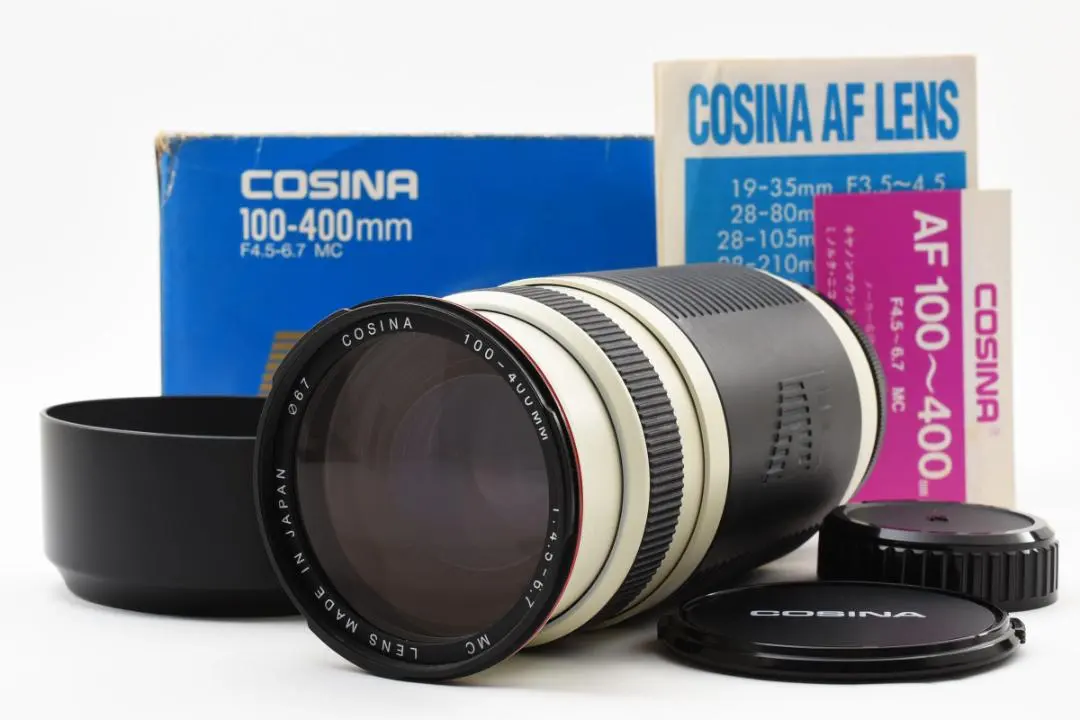 Nikon Fマウント超望遠レンズCOSINA 100-400mm AF