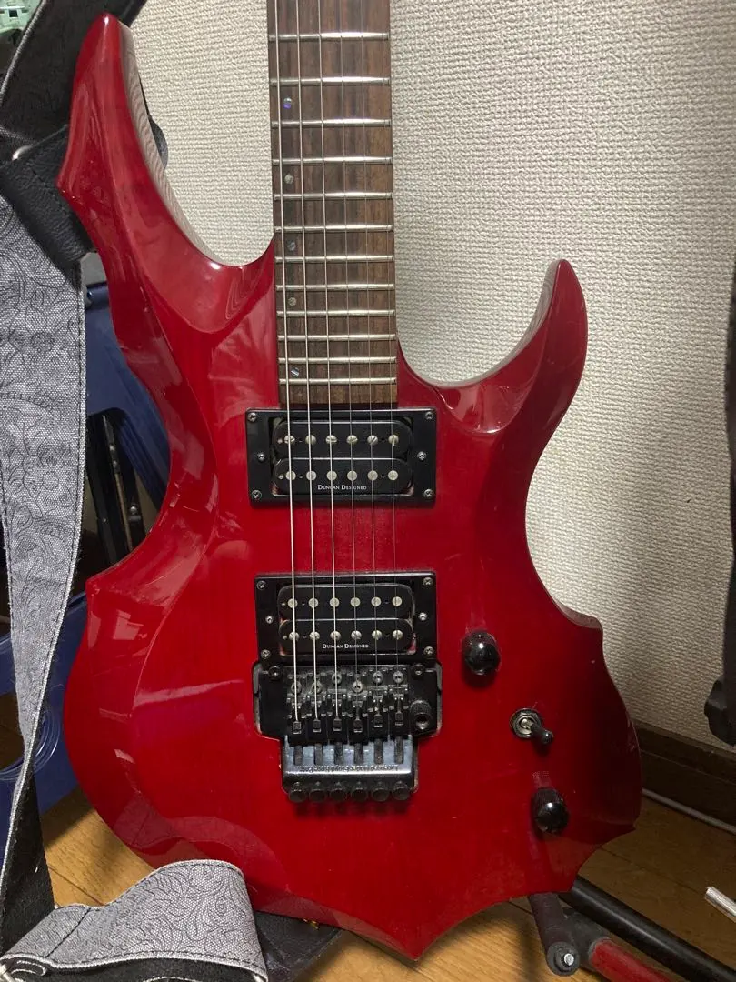 グラスルーツ glassroots フォレスト Forest G-FR 美品 赤