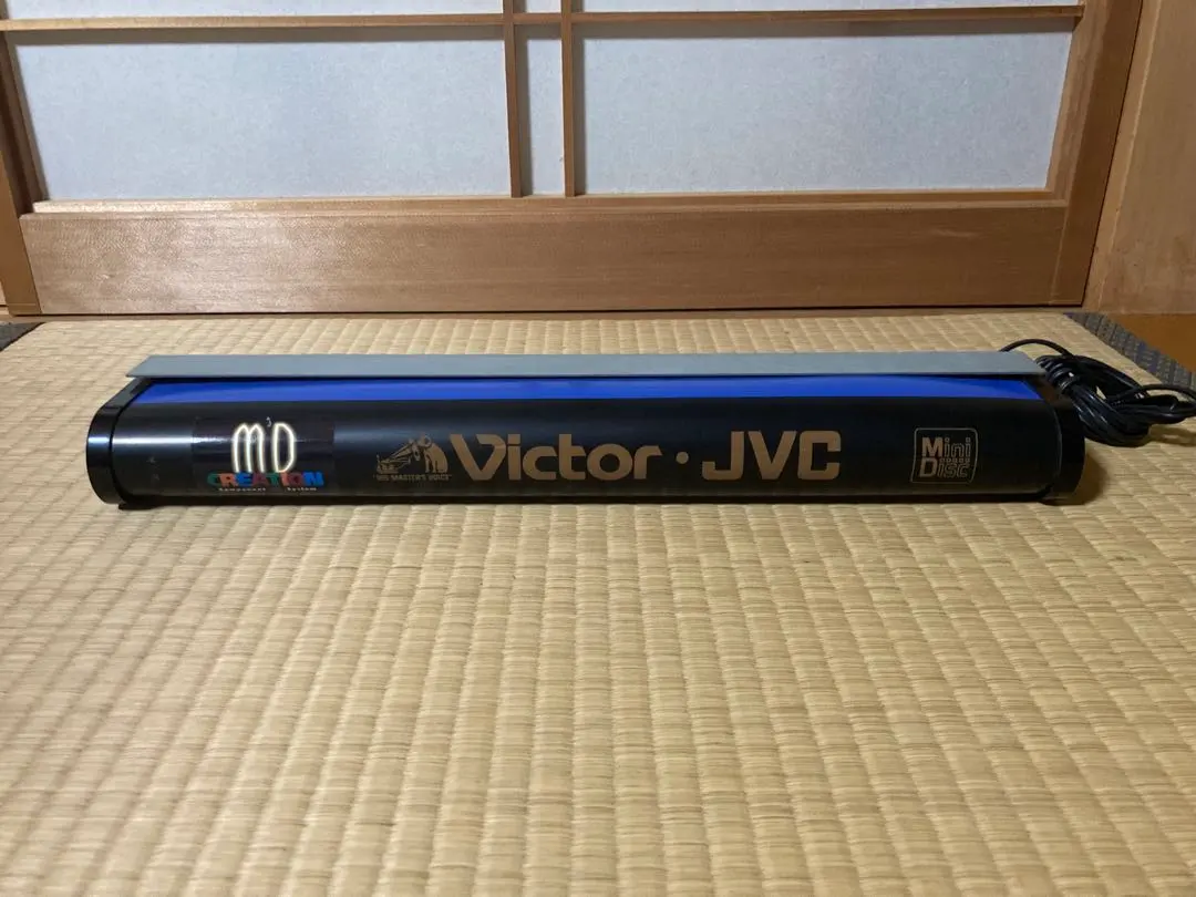 当時物希少レアVictor JVC プレートビクター両面ヴィンテージ