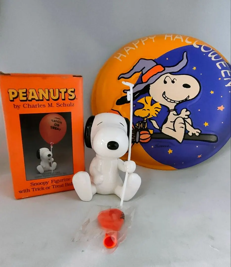 willitts スヌーピー6体セットチャーリーブラウン陶器フィギュア