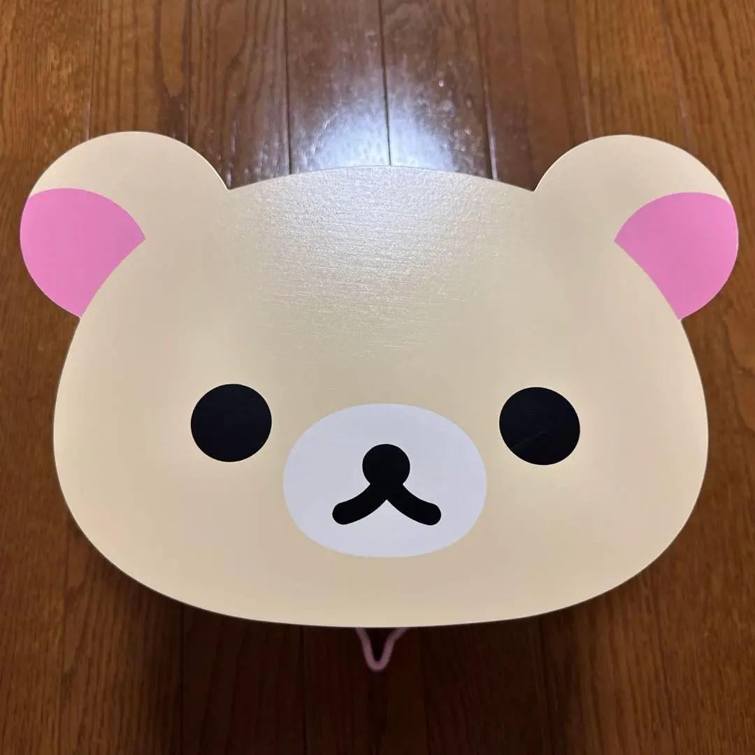 希少 リラックマ フェイス型 ミニテーブル リラックマ レア】初期