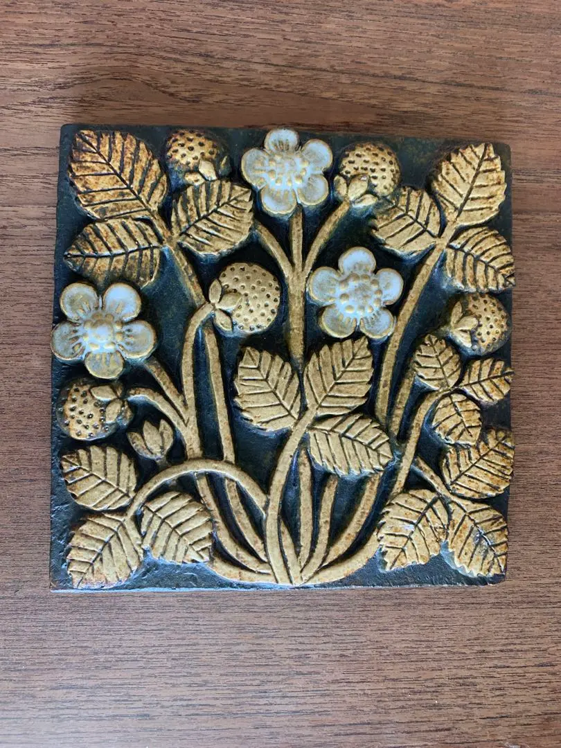 グスタフスベリリサラーソン陶板ポモナ4枚セット