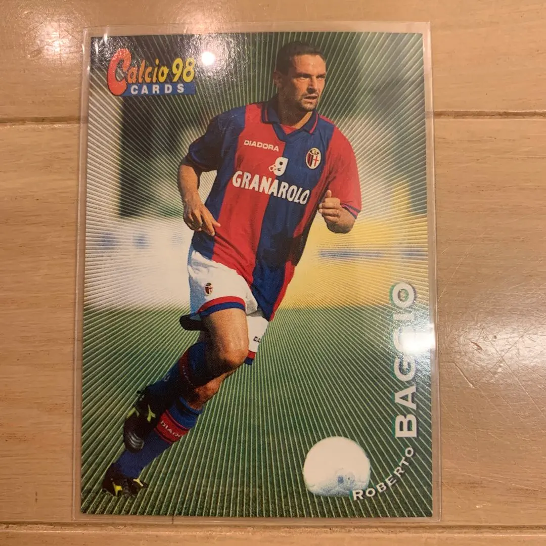 激レア】ロベルト・バッジョ フィオレンティーナ時代 ステッカー