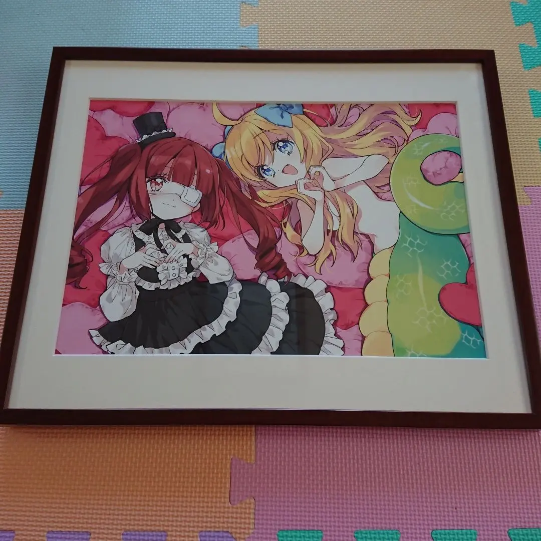 邪神ちゃんドロップキック 複製原画8周年記念イラスト