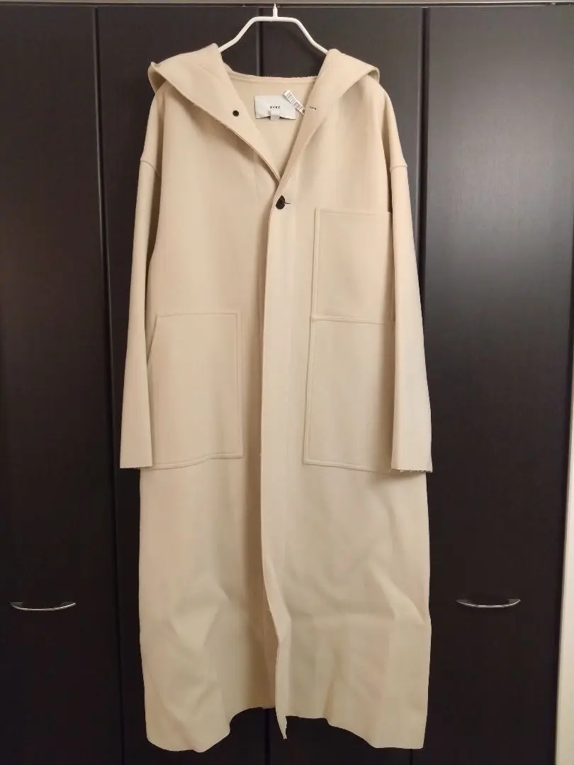 2026年最新】HYKE MELTON HOODED WORK COATの人気アイテム - メルカリ