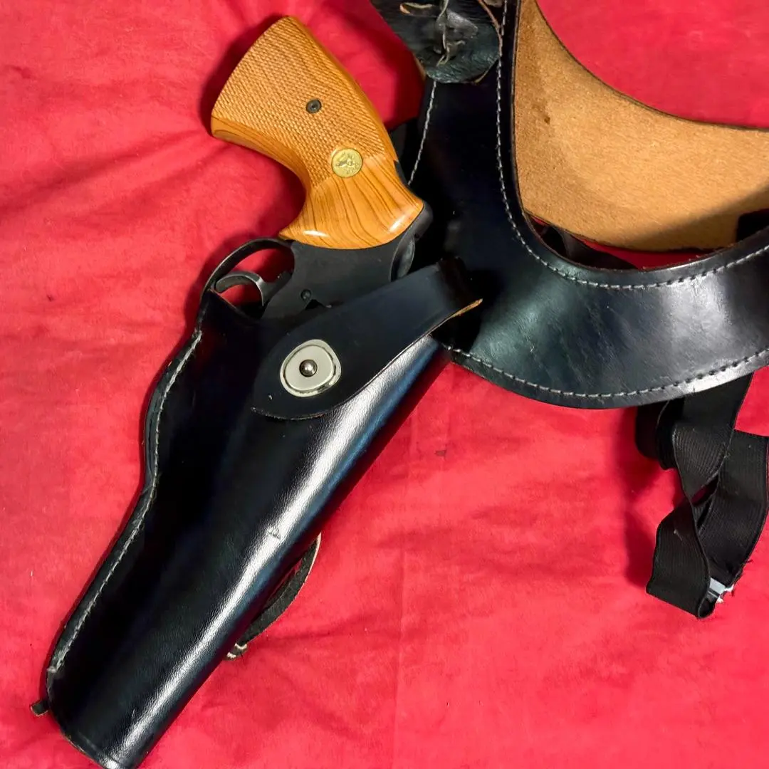 整備済 小型リボルバー用 ショルダーホルスター ヒップホルスター