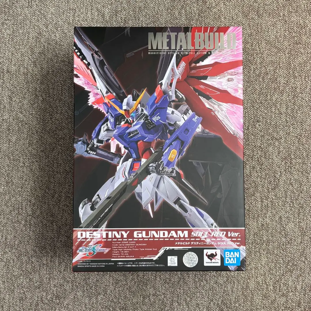 2026年最新】metal build デスティニーガンダム soul red ver.の人気
