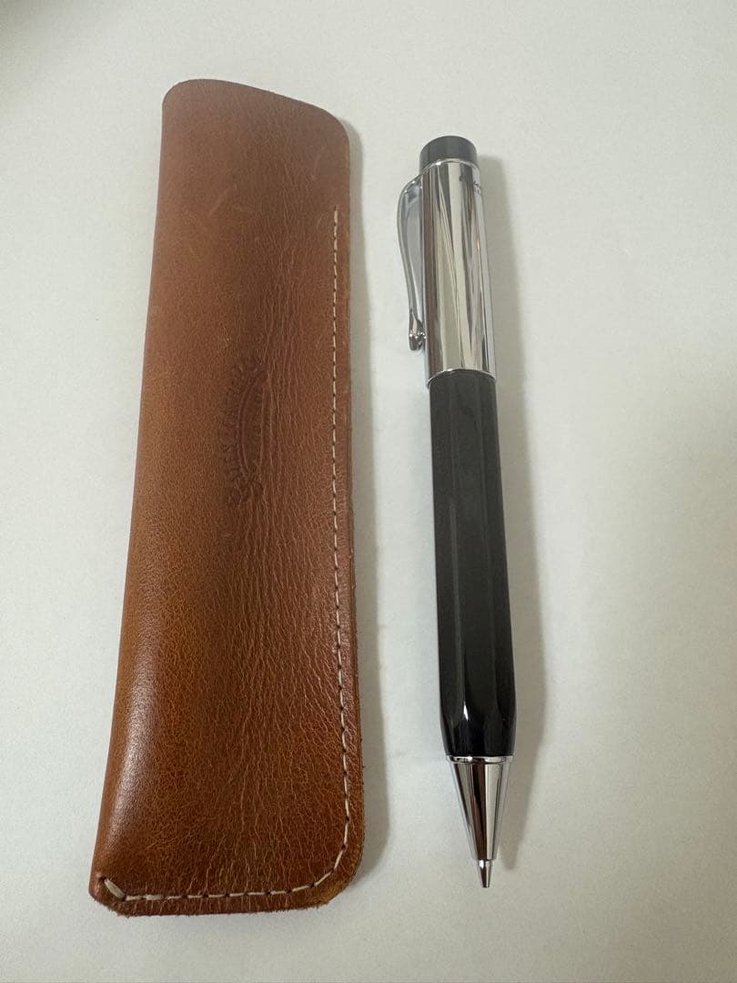 【廃盤・極美品】Kaweco カヴェコ エリート シャーペン レザーケース付き