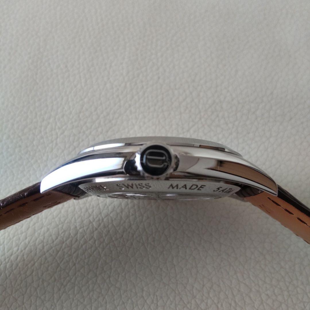 【ジャンク】EPOS オートマチック ・デイト　 ブラウンクロコレザー