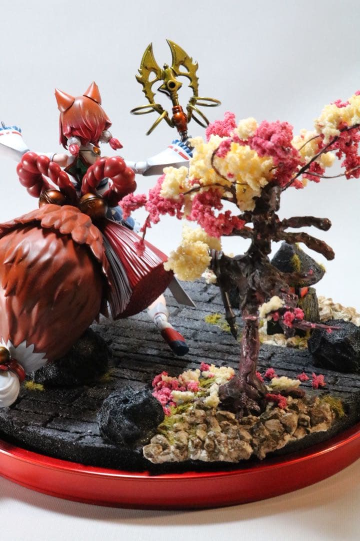 アルカナディア ユクモ 全塗装ジオラマ完成品