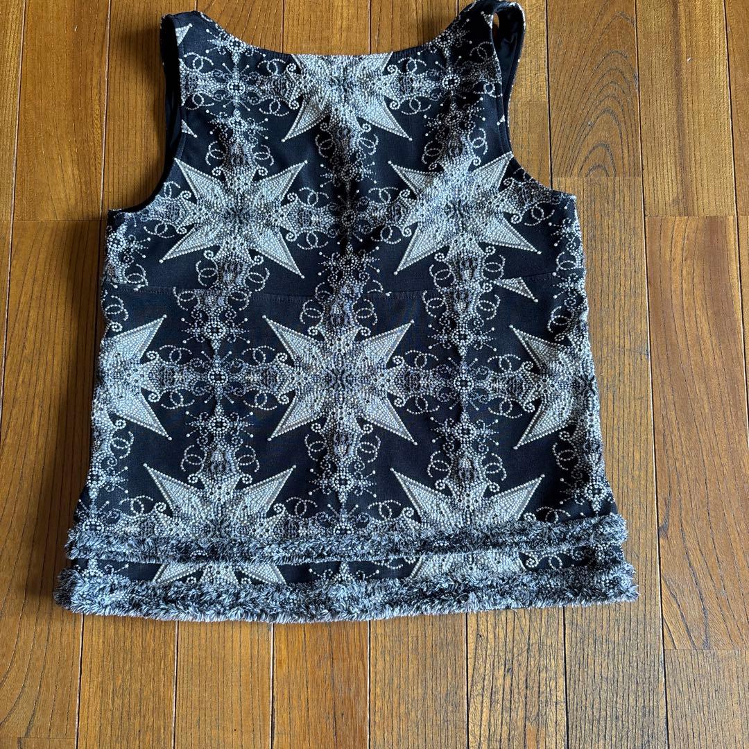 CHANEL 星柄タンクトップ