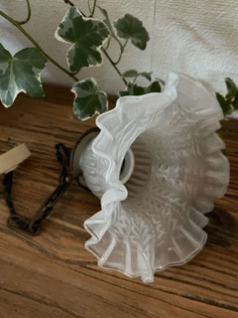 ️⃣プロフ必読❣️アンティークフランス ペンダント吊下げランプ