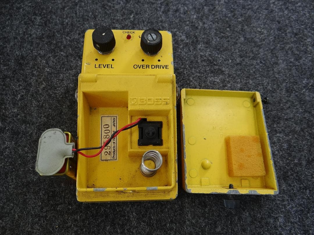 Japan Vintage / 名器 BOSS OD-1 オーバードライブ箱付