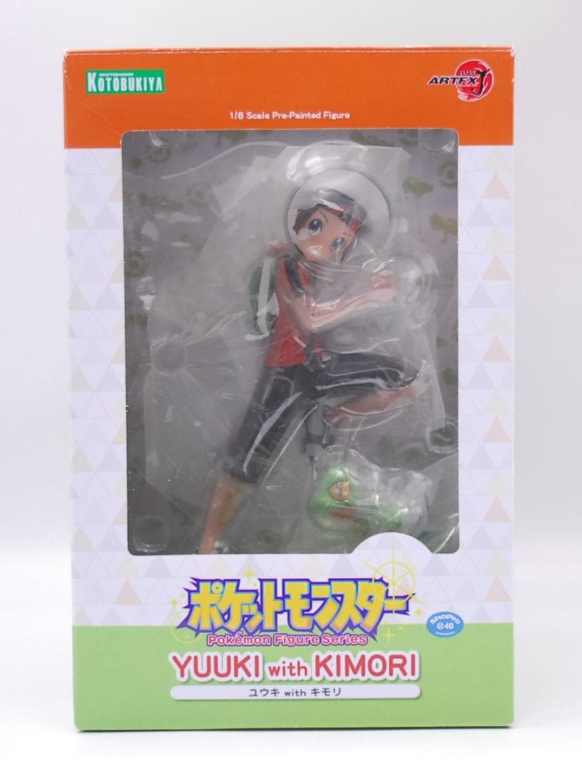 ARTFX J ポケットモンスター ユウキ with キモリ 1/8 フィギュア