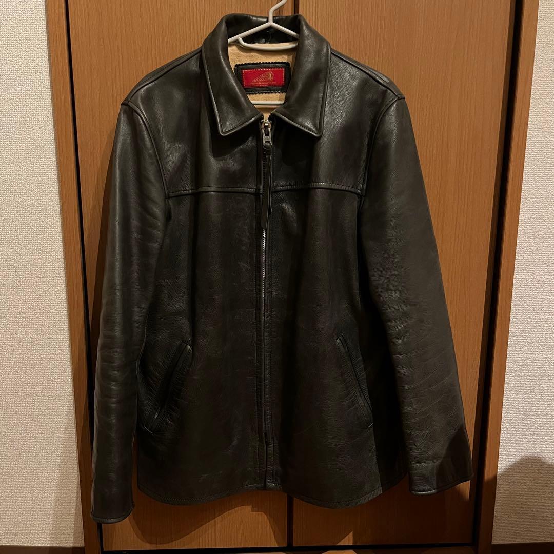 インディアンモーターサイクル 牛革 カウレザーシングルライダース L