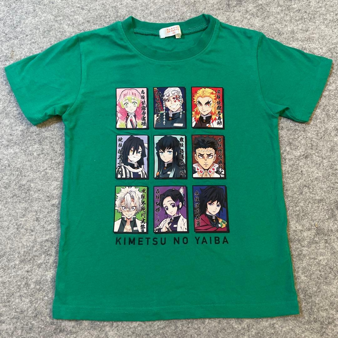 鬼滅の刃 柱Tシャツ 緑色 煉獄杏寿郎 胡蝶しのぶ 冨岡義勇 - メルカリ