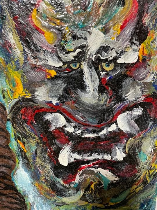 ⭐️絵画　アート　soulアート 魂art 【◉魔除け】