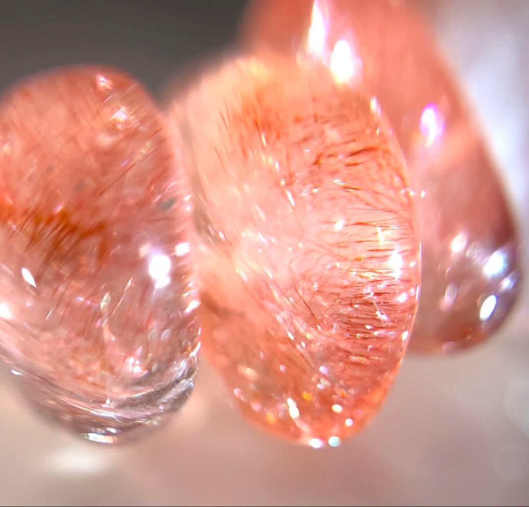 ★ゆうぽち様★ 《ハイグレード》カザフスタン産ストロベリークォーツ　ブレスレット