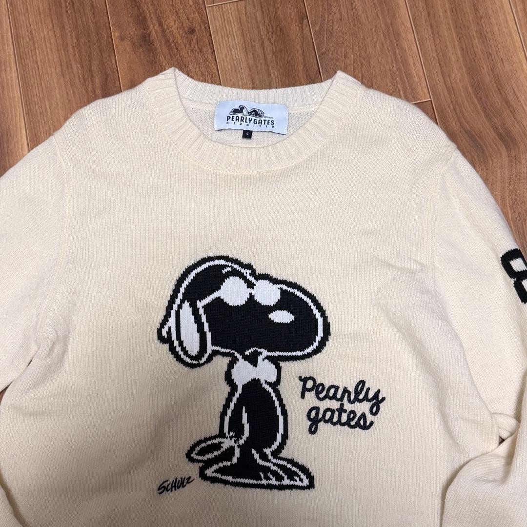 Pearly Gates スヌーピー セーター