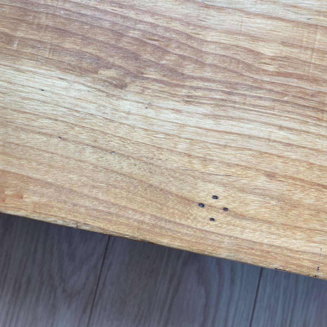 天然木 和裁机 和裁台 裁ち台 仕立台 文机 半尺印 両側