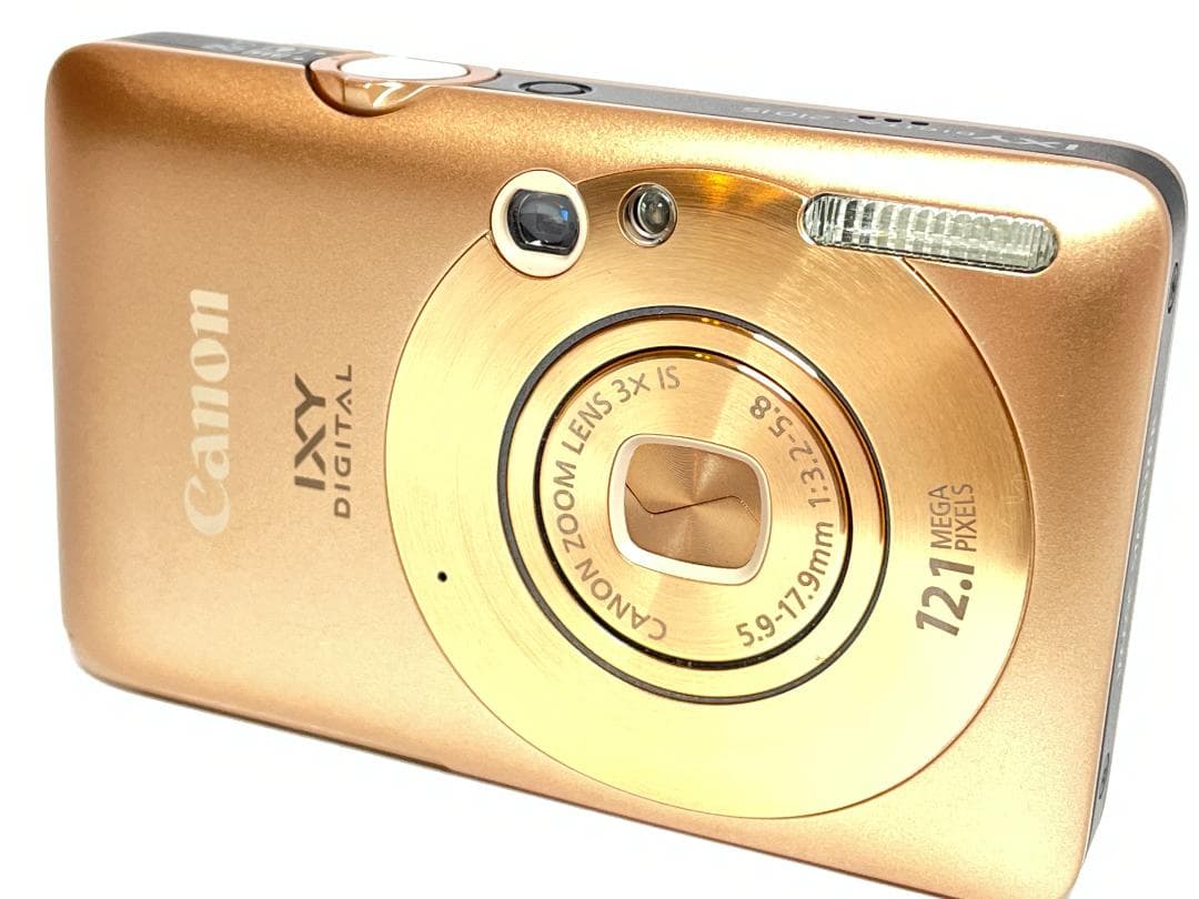 キヤノン IXY DIGITAL 210 IS ゴールド Canon IXY 210F ゴールド