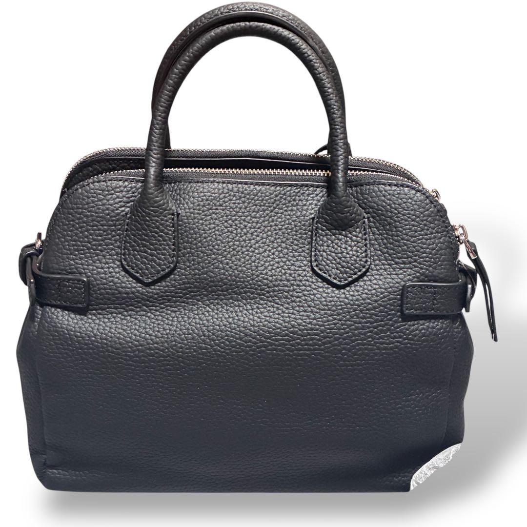 新品タグ　ヘイニ　オリエット　2way ショルダーバッグ　ブラック　レザー