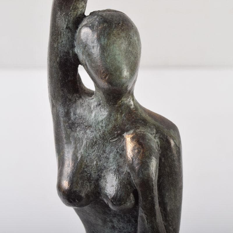 ブロンズ像 裸婦像 女性像 置物 約1.2kg C 9070