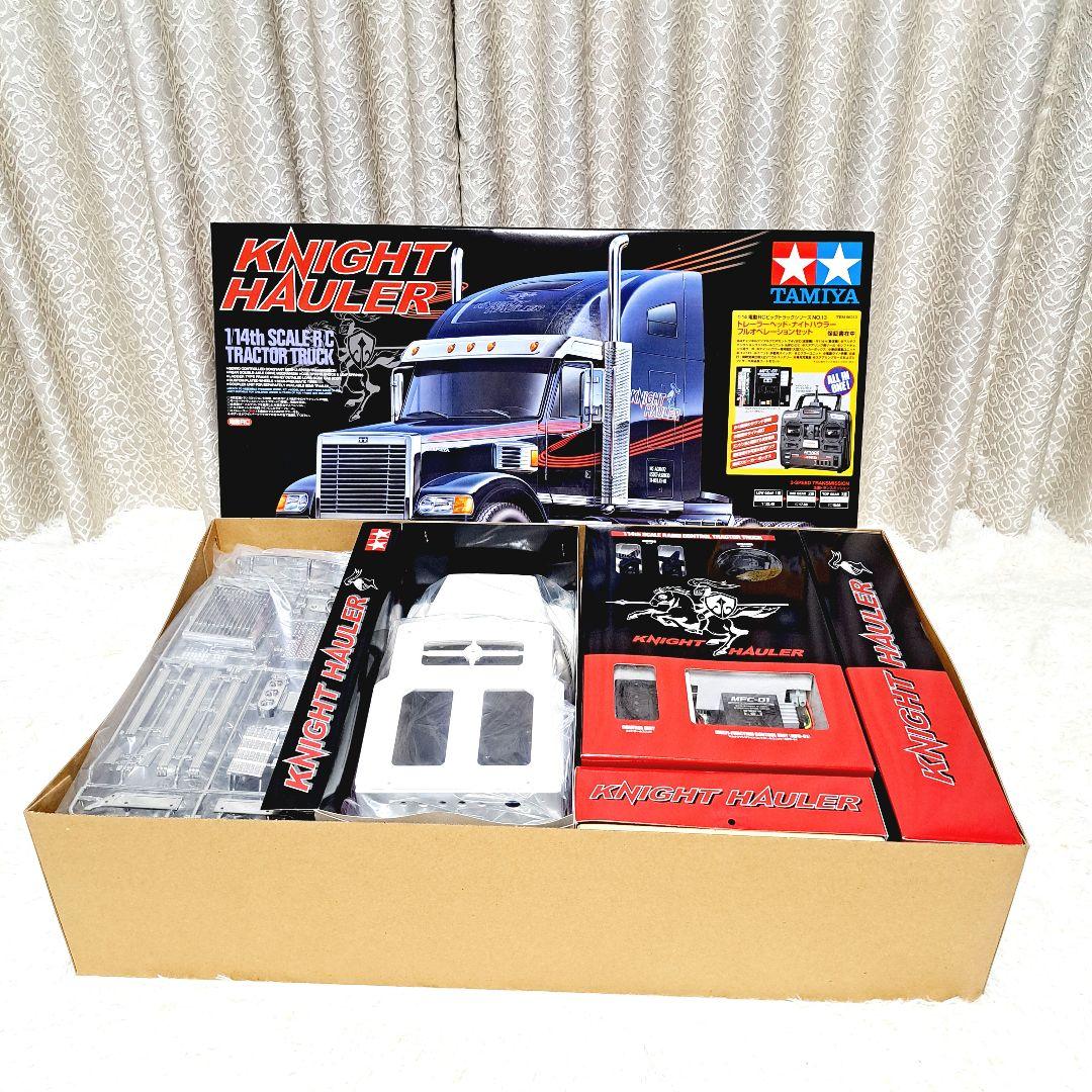 1/14 タミヤ トレーラーヘッド ナイトハウラー フルオペレーション