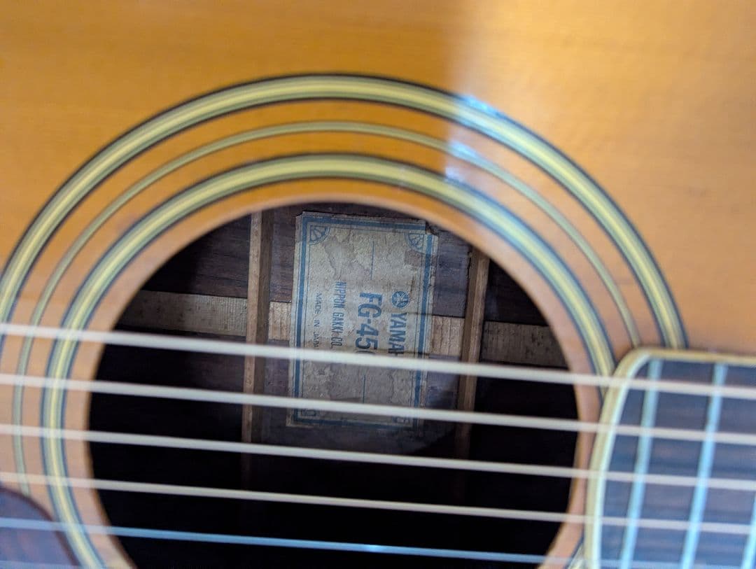 YAMAHA FG-450 グリーンラベル ニューハカランダ - メルカリ YAMAHA FG