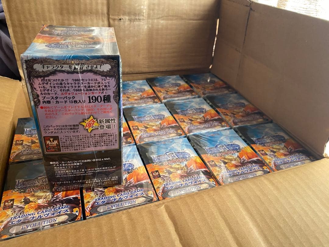 エターナルヴォイス スターター ブースター エボリューション 段ボール