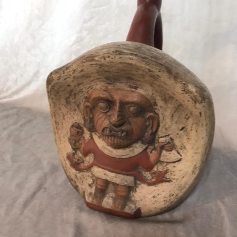 モチェ土器 アンデス土器 100～800年頃 ペルー プレインカ 注口壺