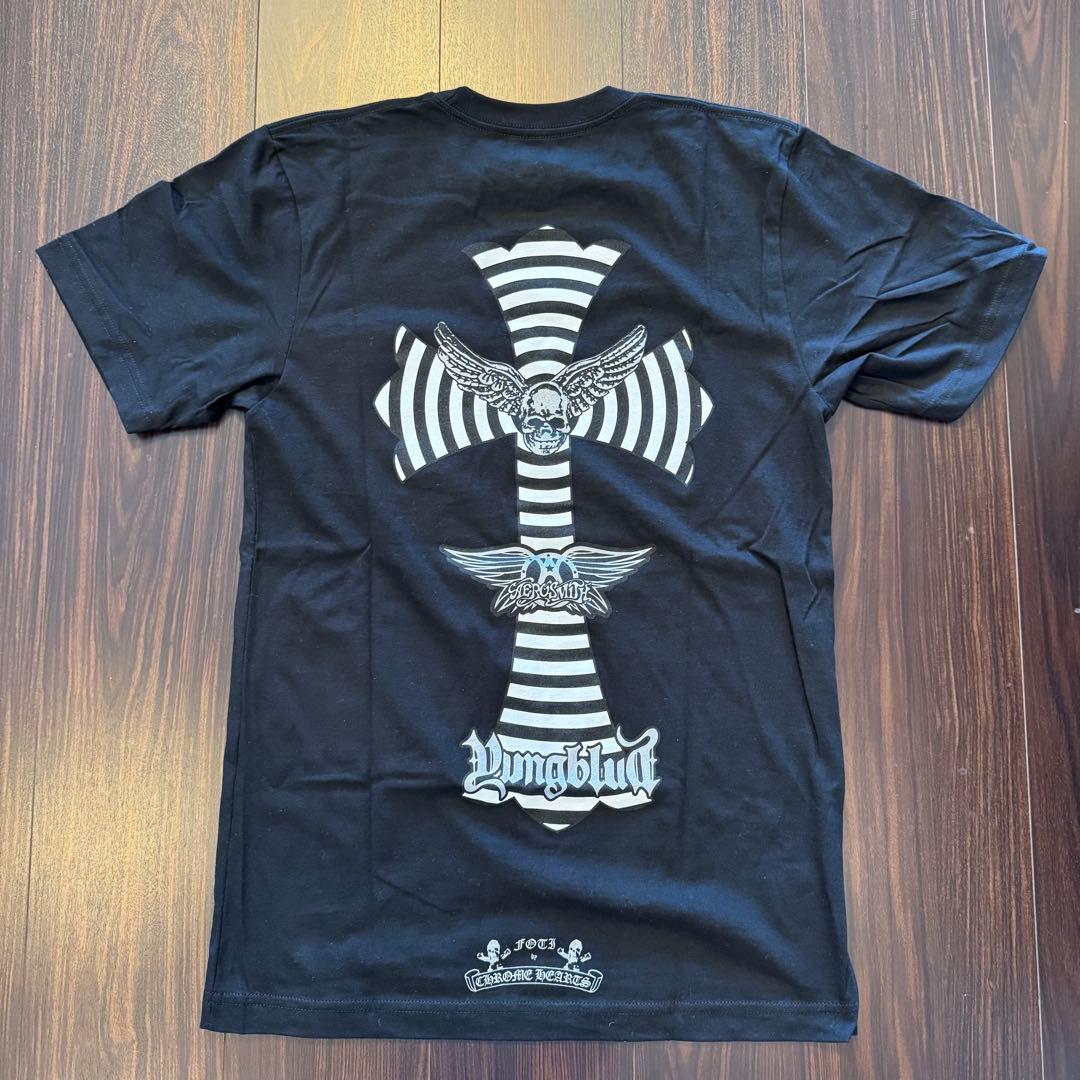 新品未使用 クロムハーツ FOTI エアロスミス Tシャツ 青山店限定 S